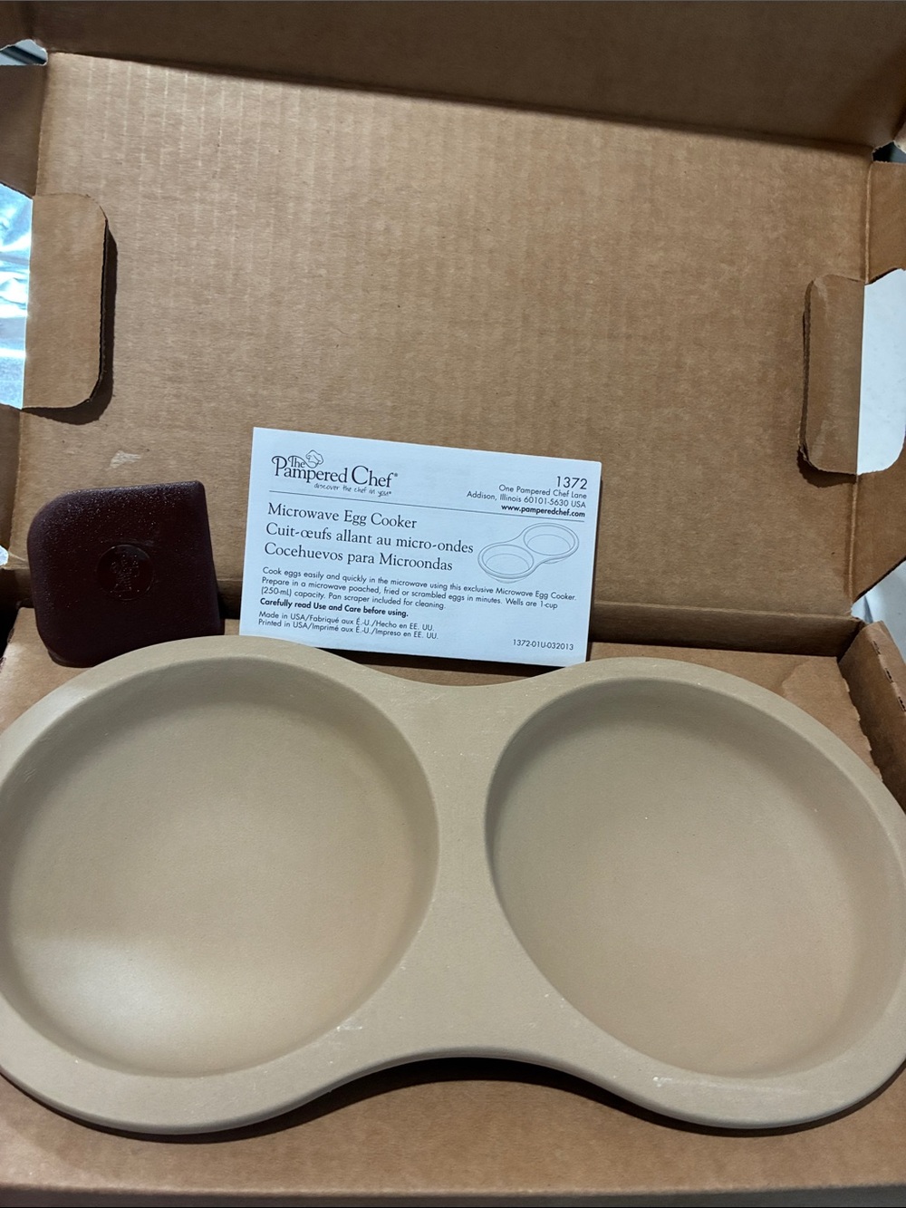 Pampered Chef Microwave Egg Cooker